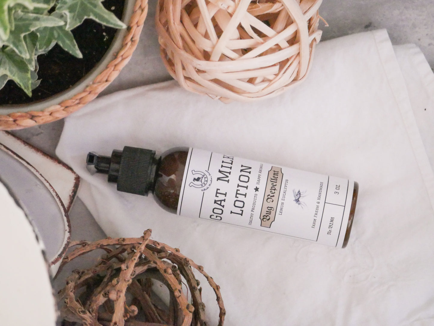 Bug Repellent Goat Milk Lotion image 1
