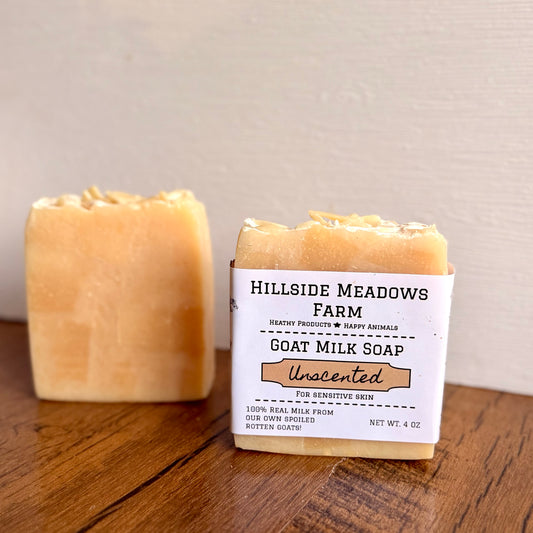 Unscented Goat Milk Soap