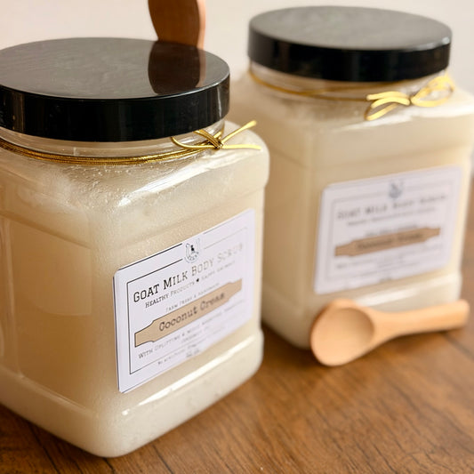 Coconut Cream Goat Milk Body Scrub
