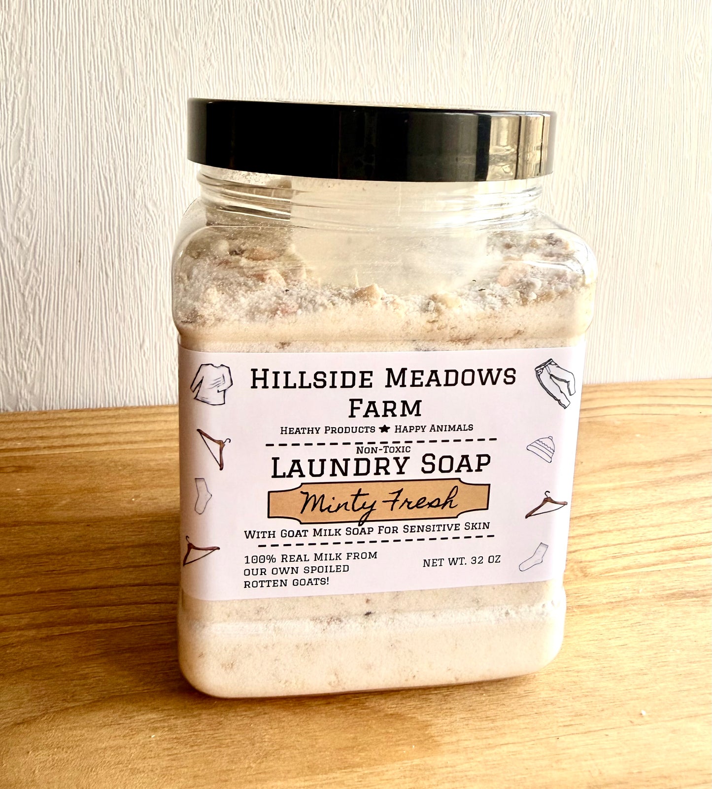 Minty Fresh Laundry Soap