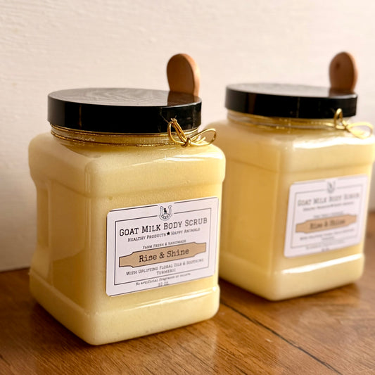 Rise and Shine Goat Milk Body Scrub
