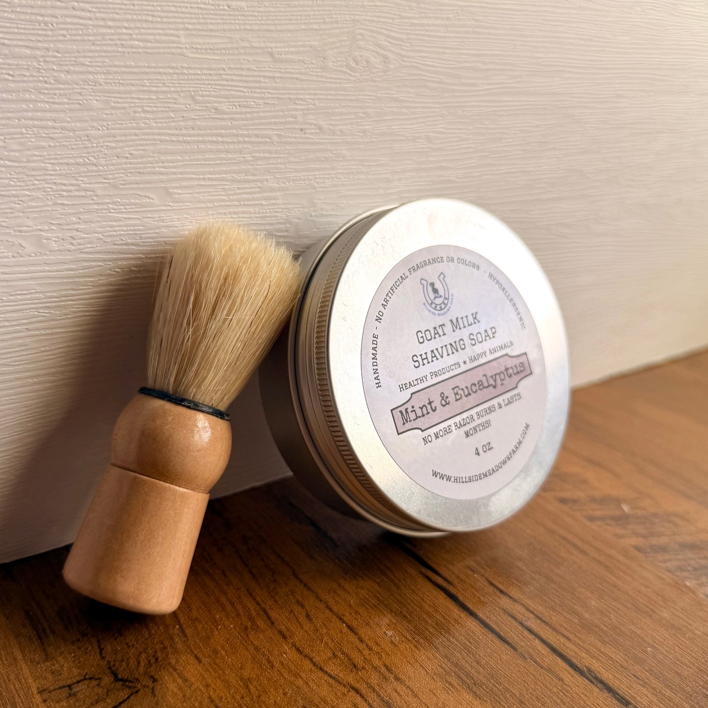 Mint & Eucalyptus Goat Milk Shaving Soap