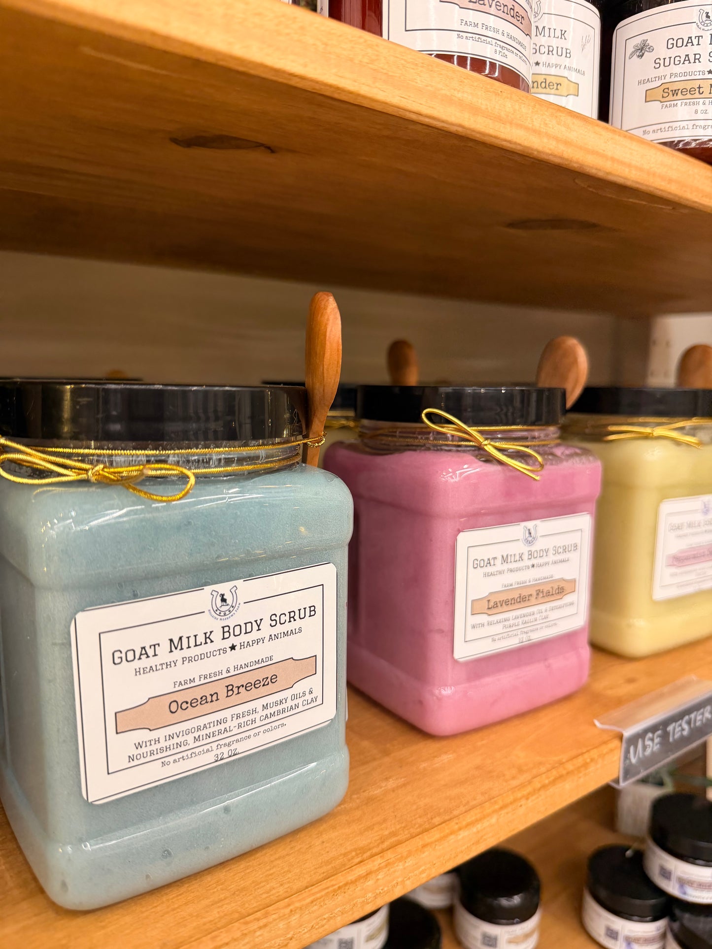 Goat Milk Sugar Scrubs