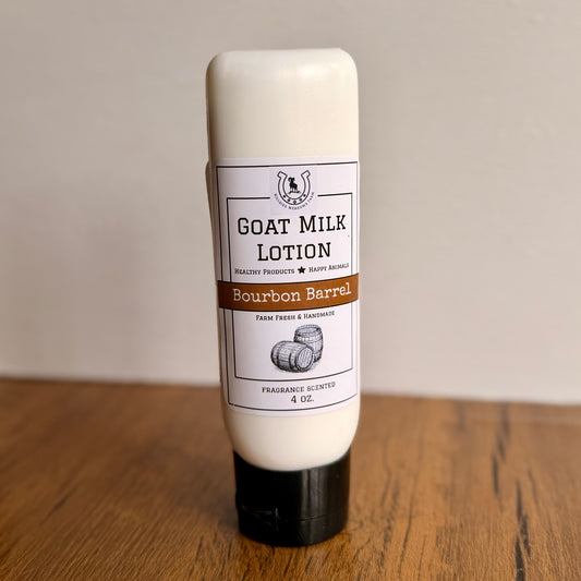 Bourbon Barrel Goat Milk Lotion