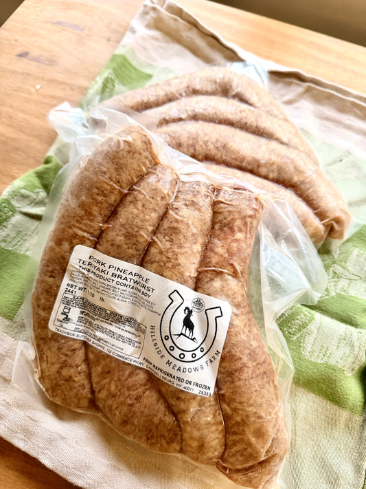 Pork Pineapple Teriyaki Bratwurst