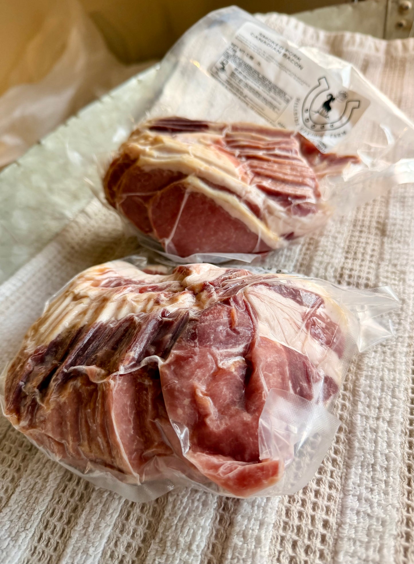 Smoked Canadian Bacon