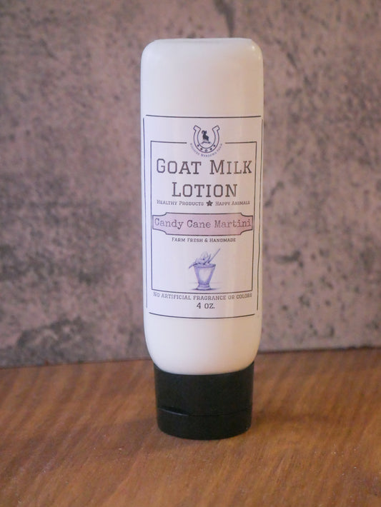 Candy Cane Martini Goat Milk Lotion