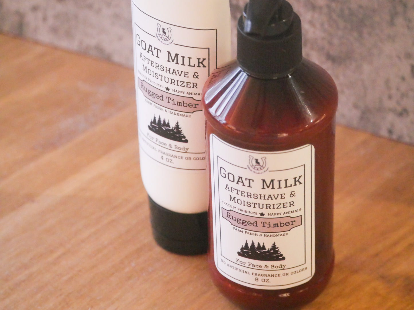 Rugged Timber Aftershave & Moisturizer