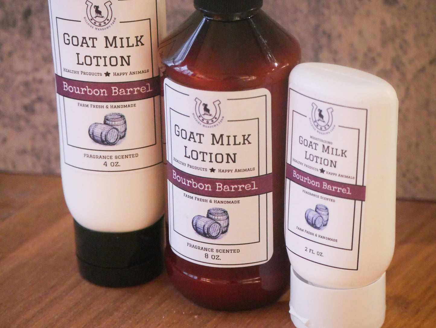 Bourbon Barrel Goat Milk Lotion