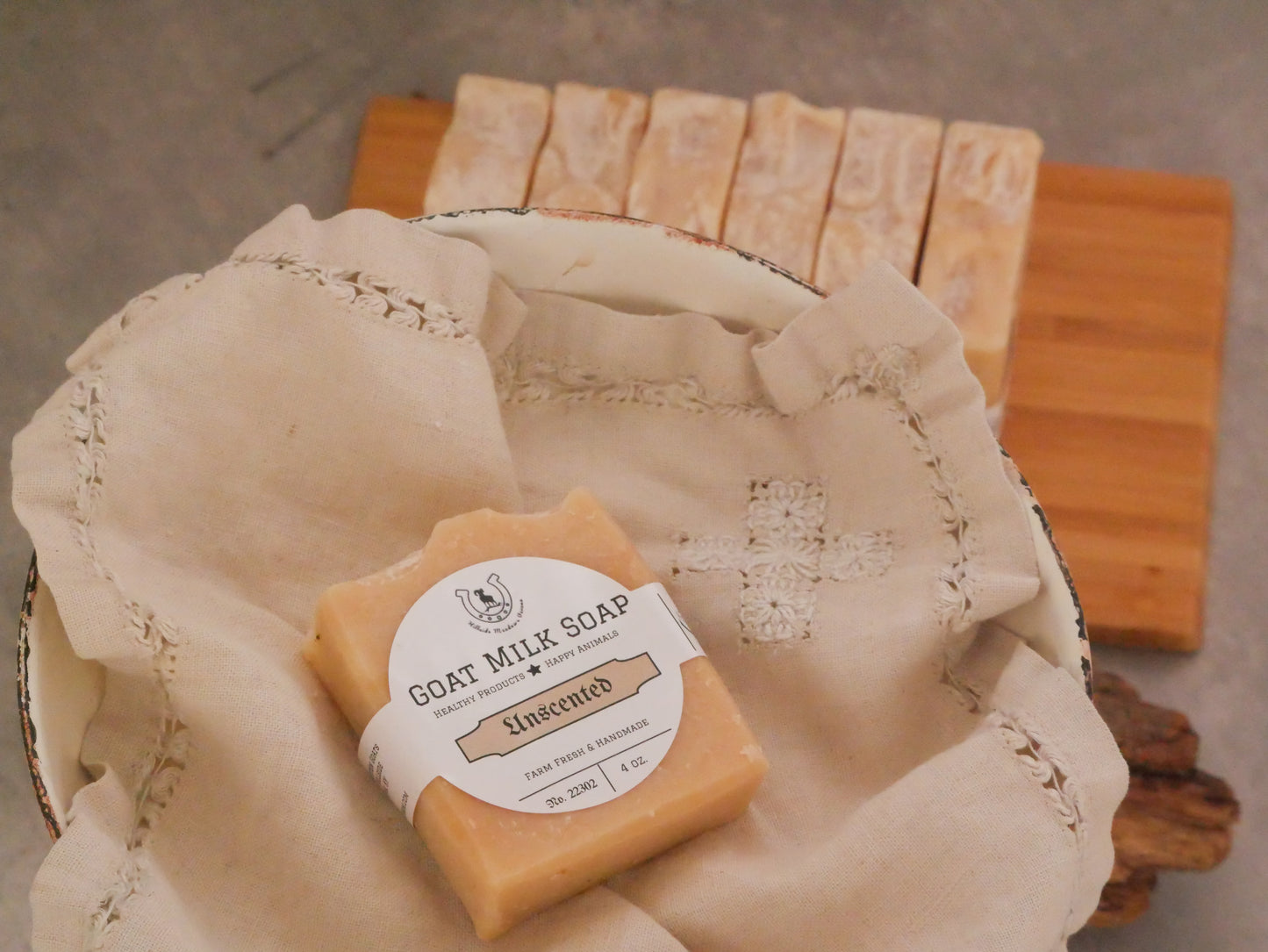 Unscented Goat Milk Soap image 1