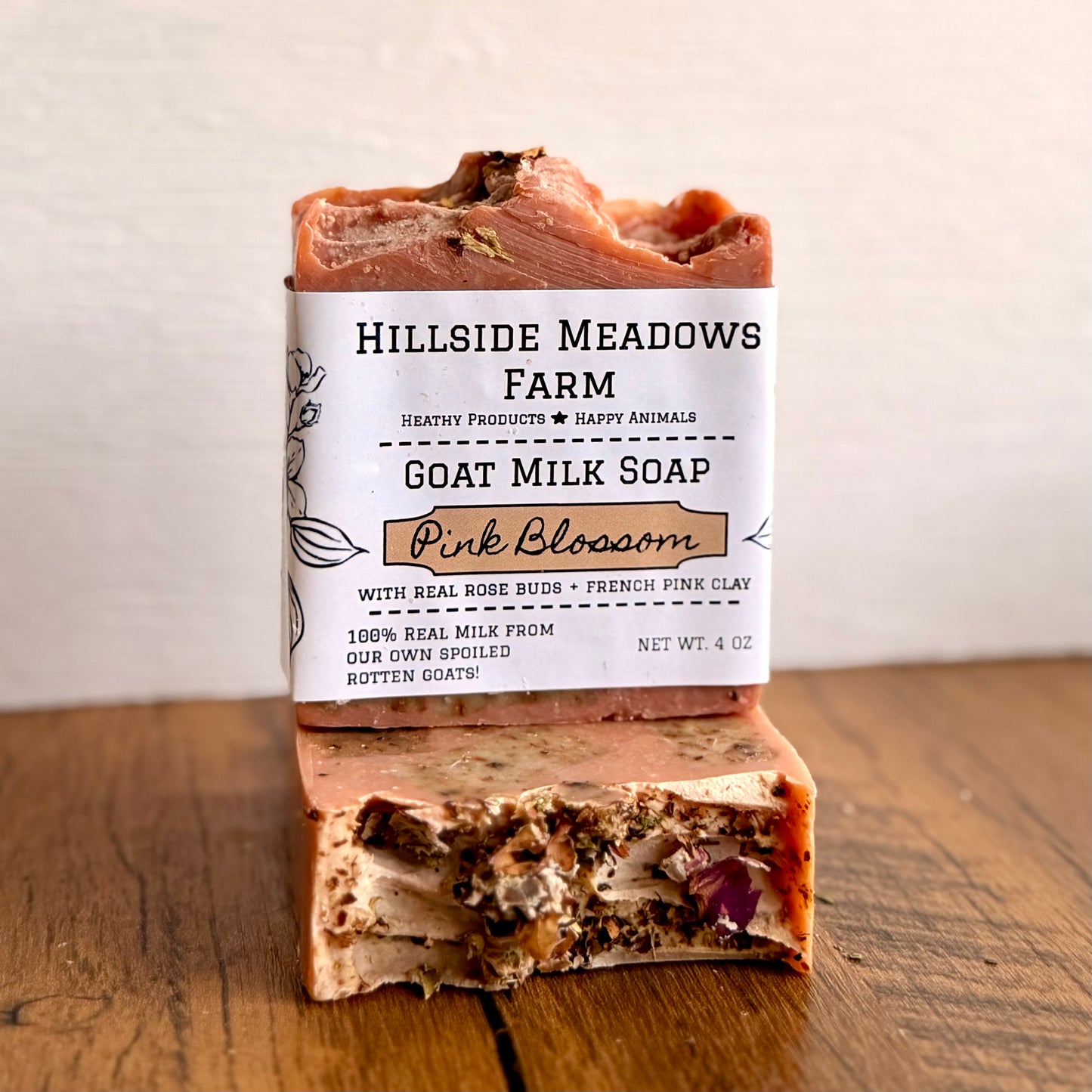 Pink Blossom Goat Milk Soap
