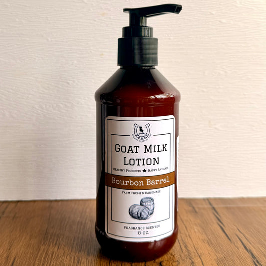 Bourbon Barrel Goat Milk Lotion