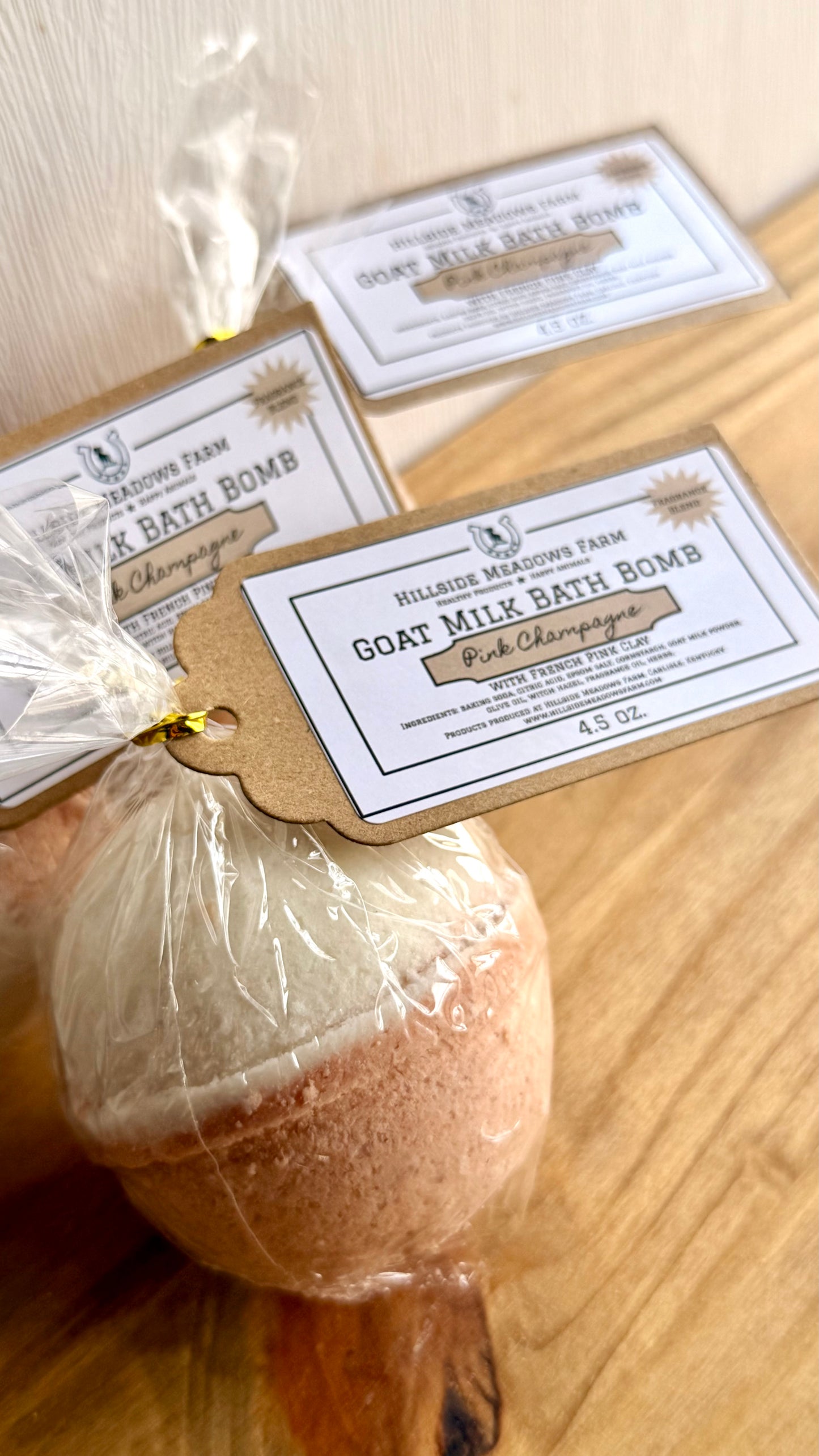 Pink Champagne Bath Bomb