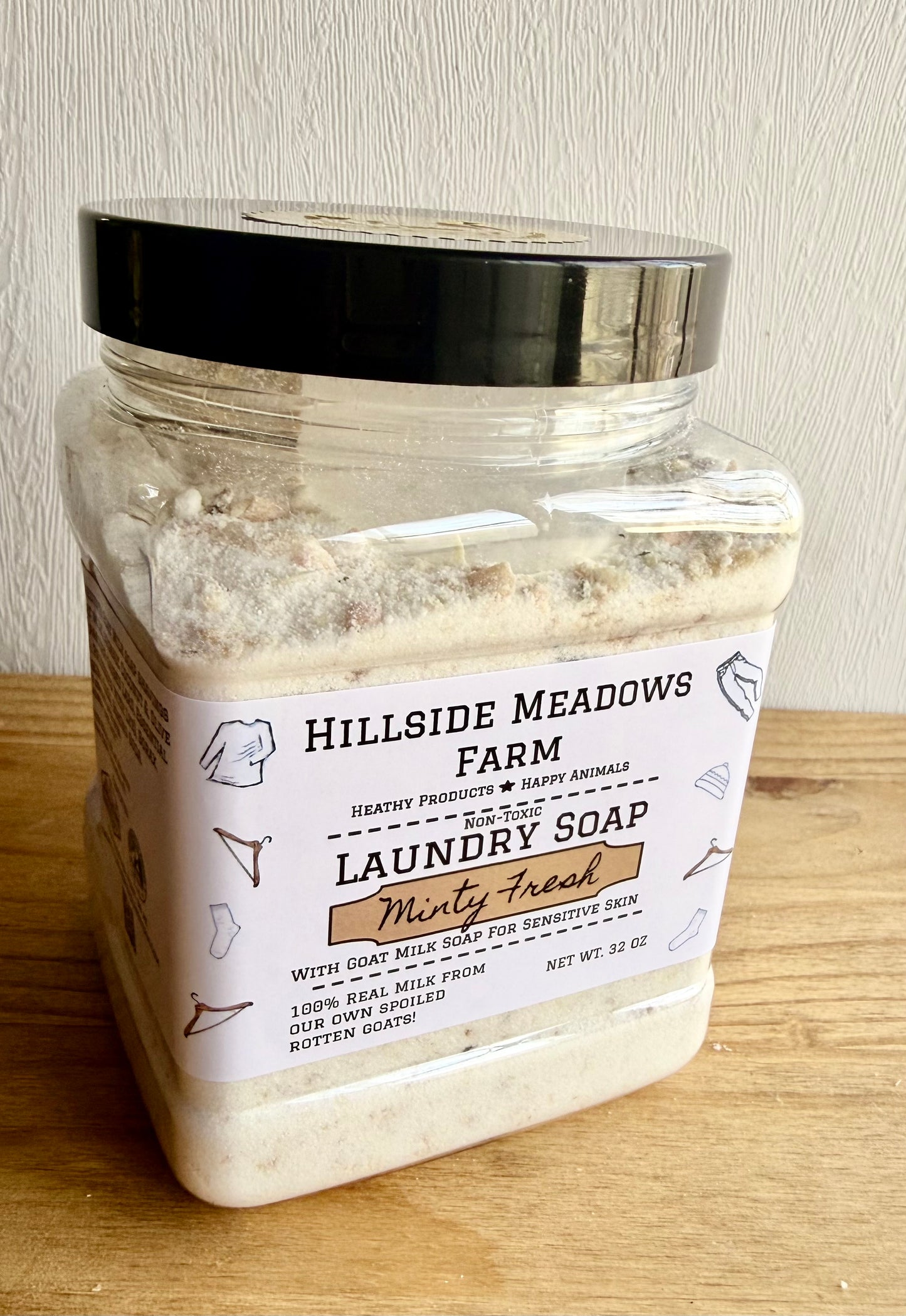 Minty Fresh Laundry Soap