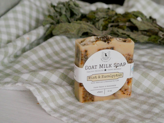 Mint and Eucalyptus Goat Milk Soap image 0
