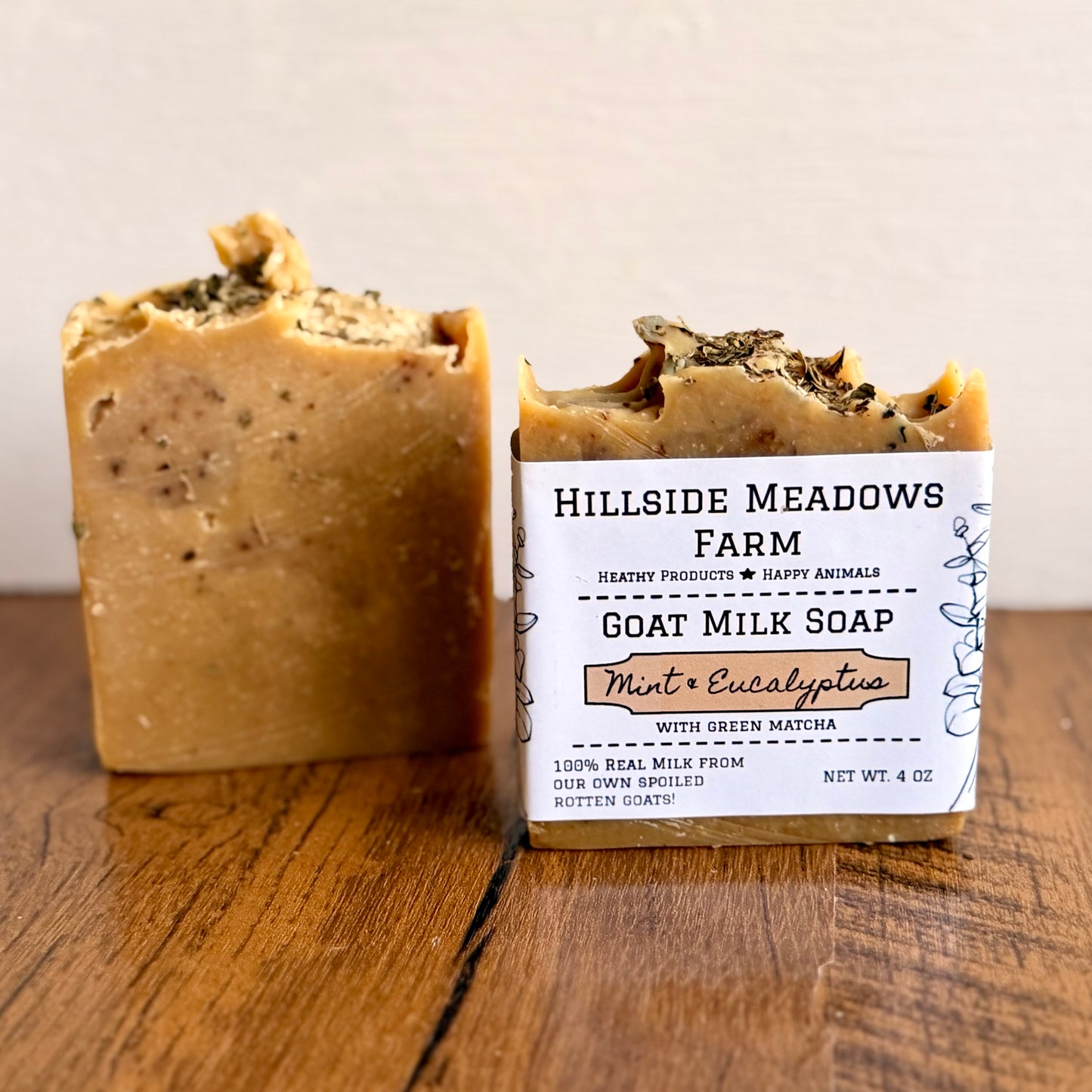 Mint and Eucalyptus Goat Milk Soap