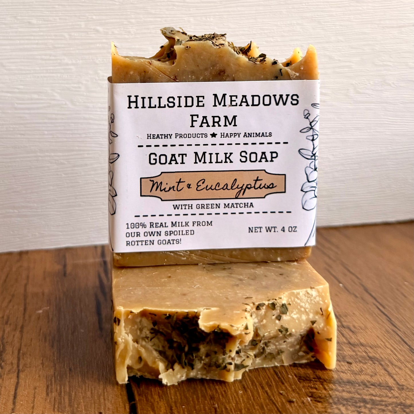 Mint and Eucalyptus Goat Milk Soap