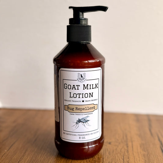 Bug Repellent Goat Milk Lotion
