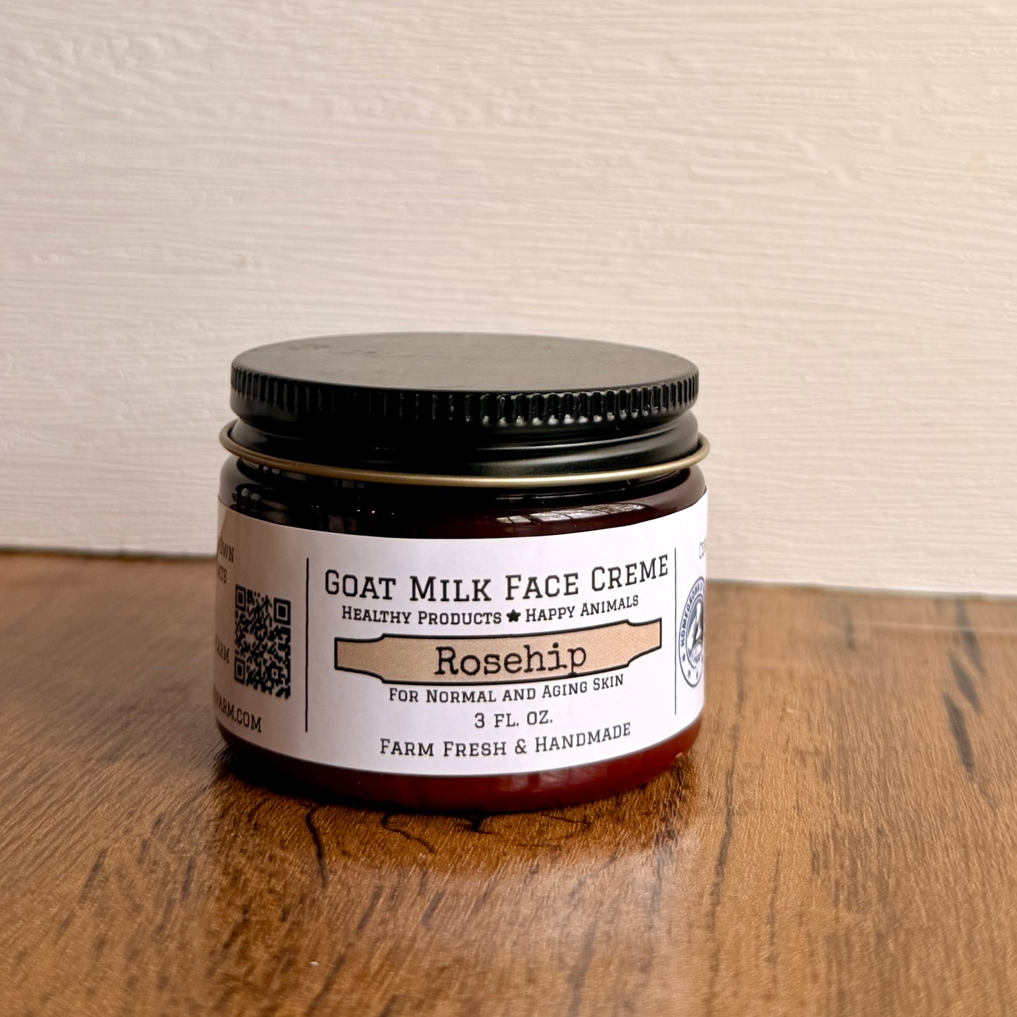 Goat Milk Rosehip Face Crème - For Normal & Aging Skin Types