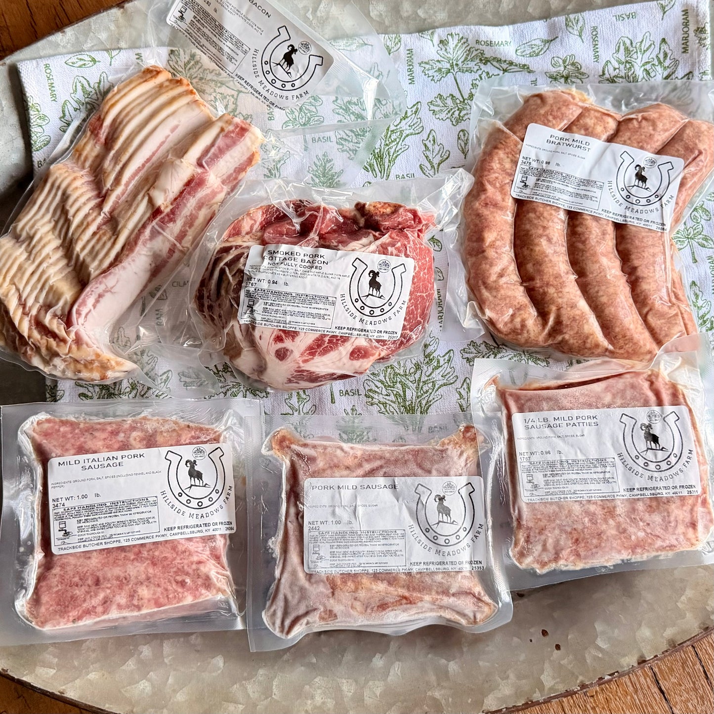 Small Pork Mixed Sampler