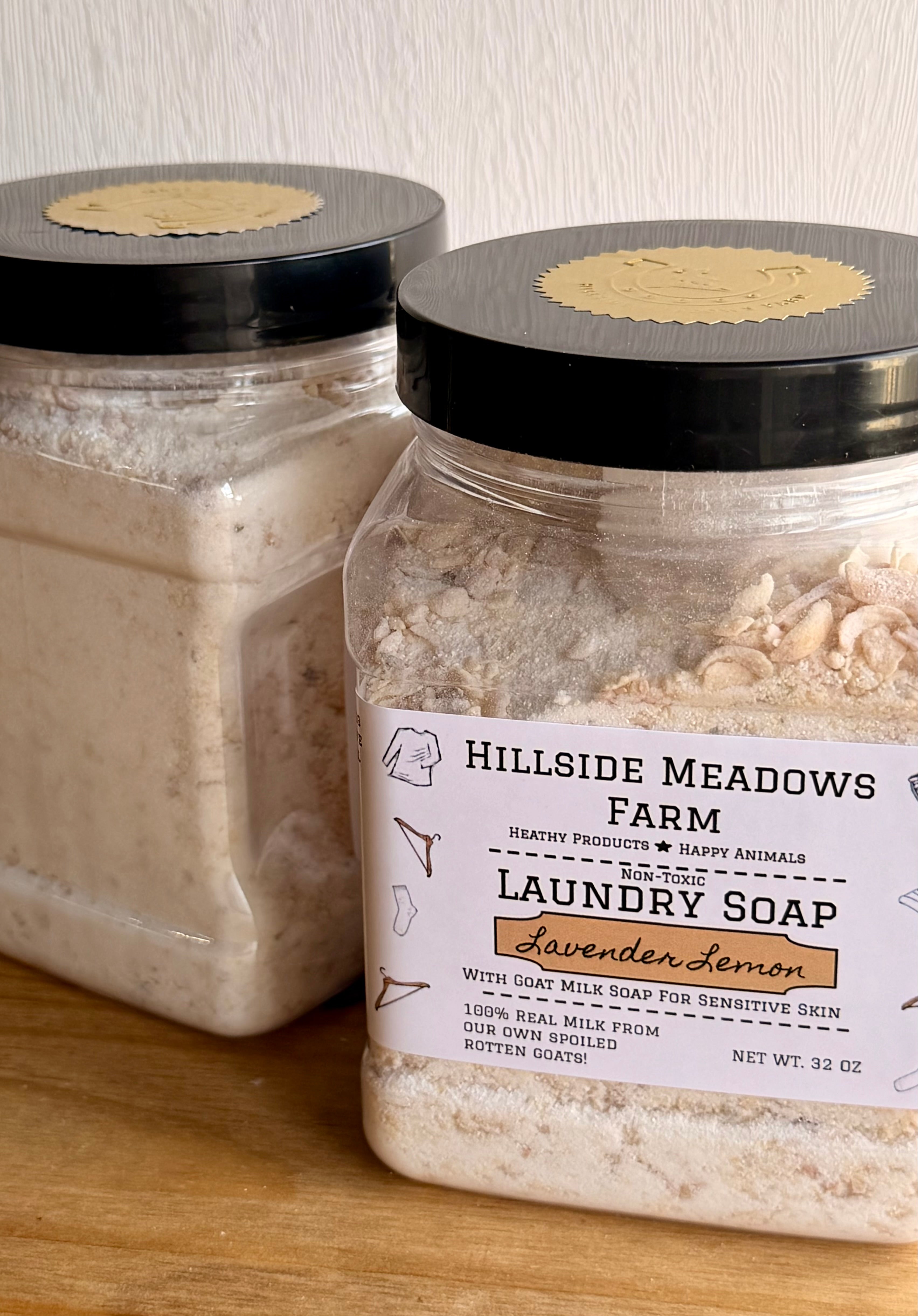 Lavender Lemon Laundry Soap – Hillside Meadows Farm