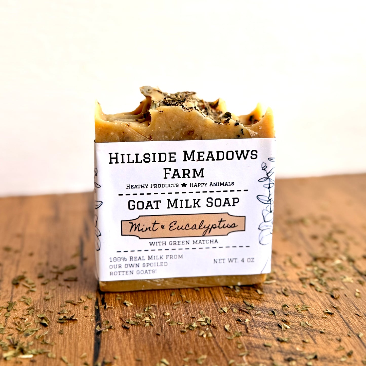 Mint and Eucalyptus Goat Milk Soap