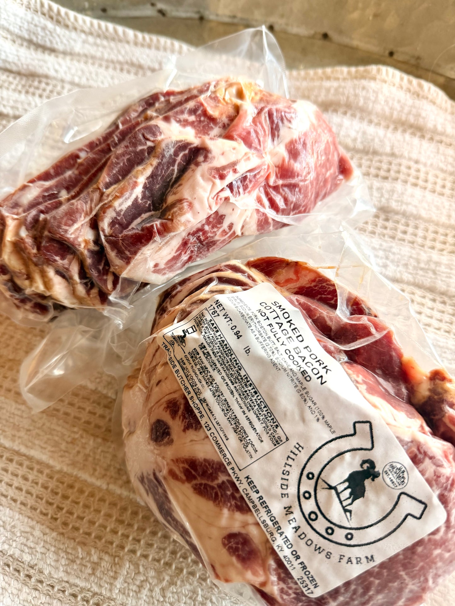 Smoked Cottage Bacon