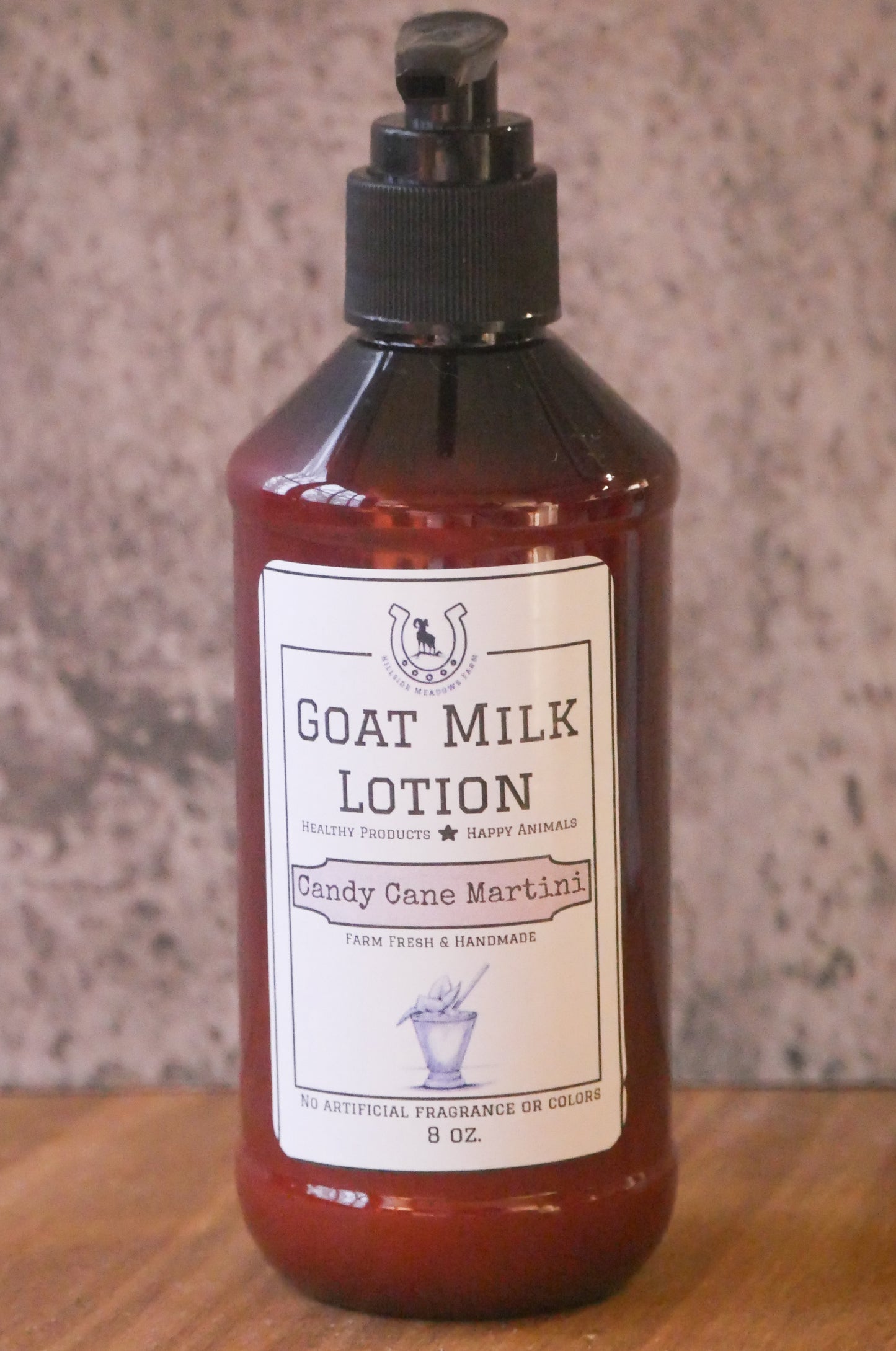 Candy Cane Martini Goat Milk Lotion