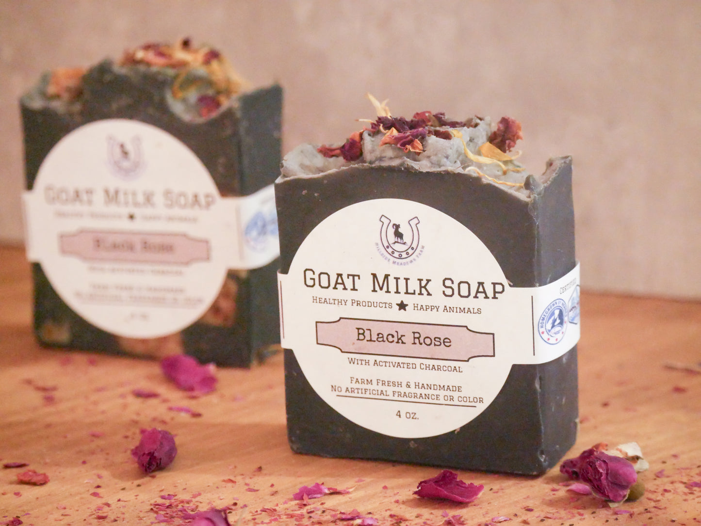 Black Rose Goat Milk Soap