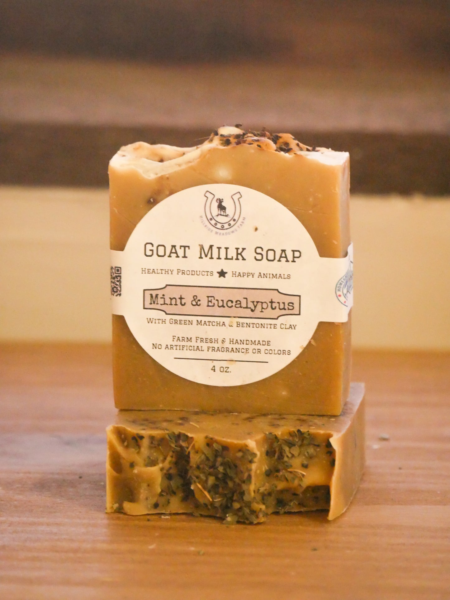 Mint and Eucalyptus Goat Milk Soap