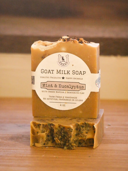 Mint and Eucalyptus Goat Milk Soap