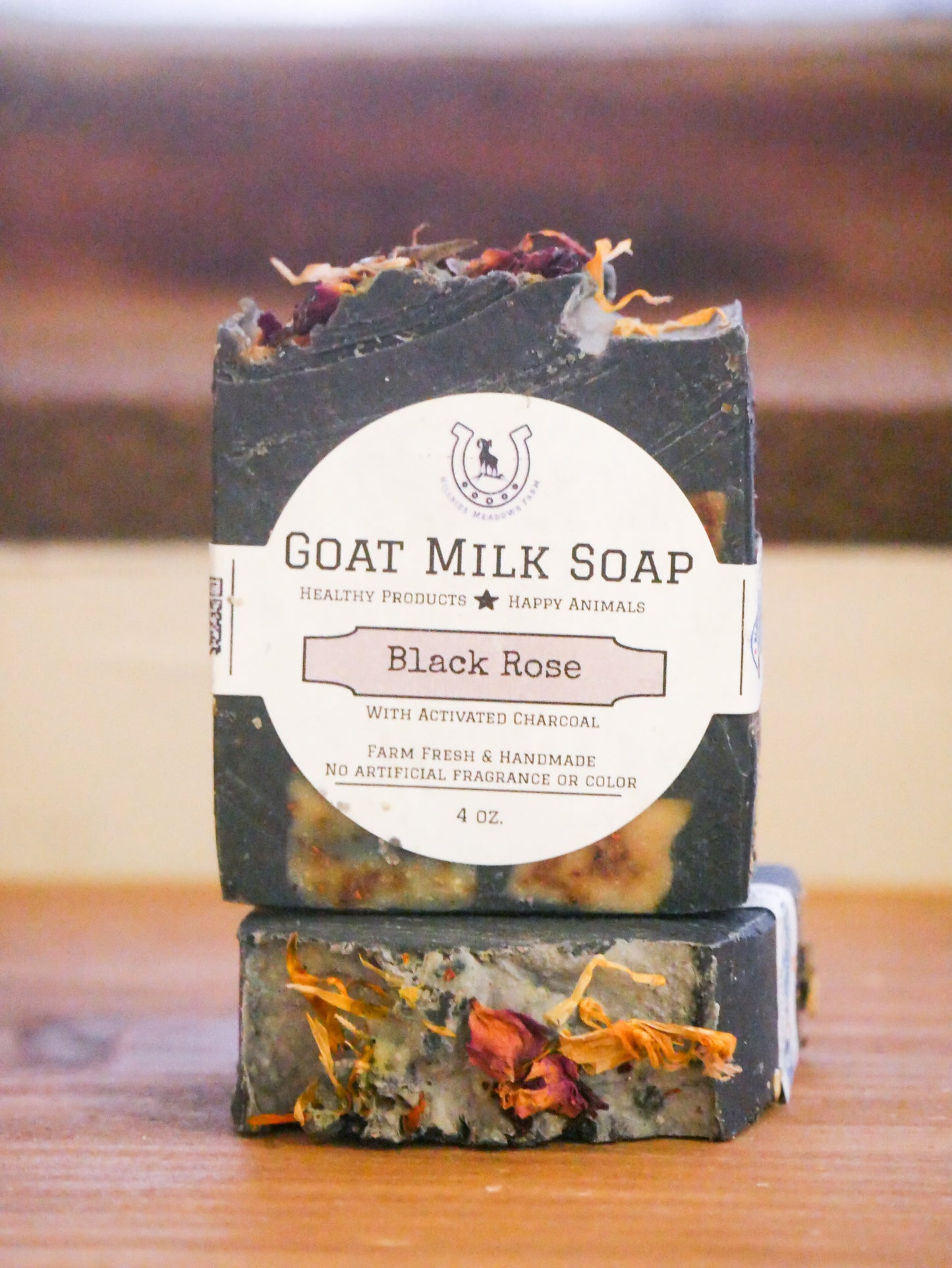 Black Rose Goat Milk Soap